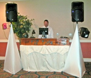 cape coral dj wedding table setup